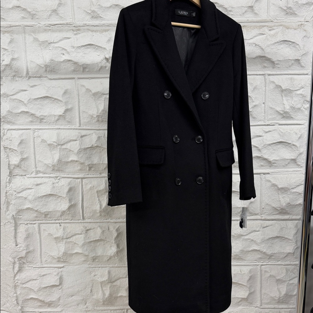 Ralph Lauren Classic Black Coat